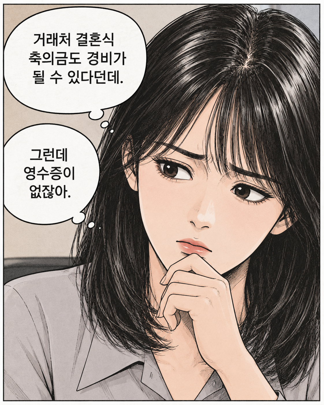 경조사비. 어디까지 비용처리가 될까요? EP1 | 거래처 축의금, 영수증 없어도 경비처리 될까요? - 2컷