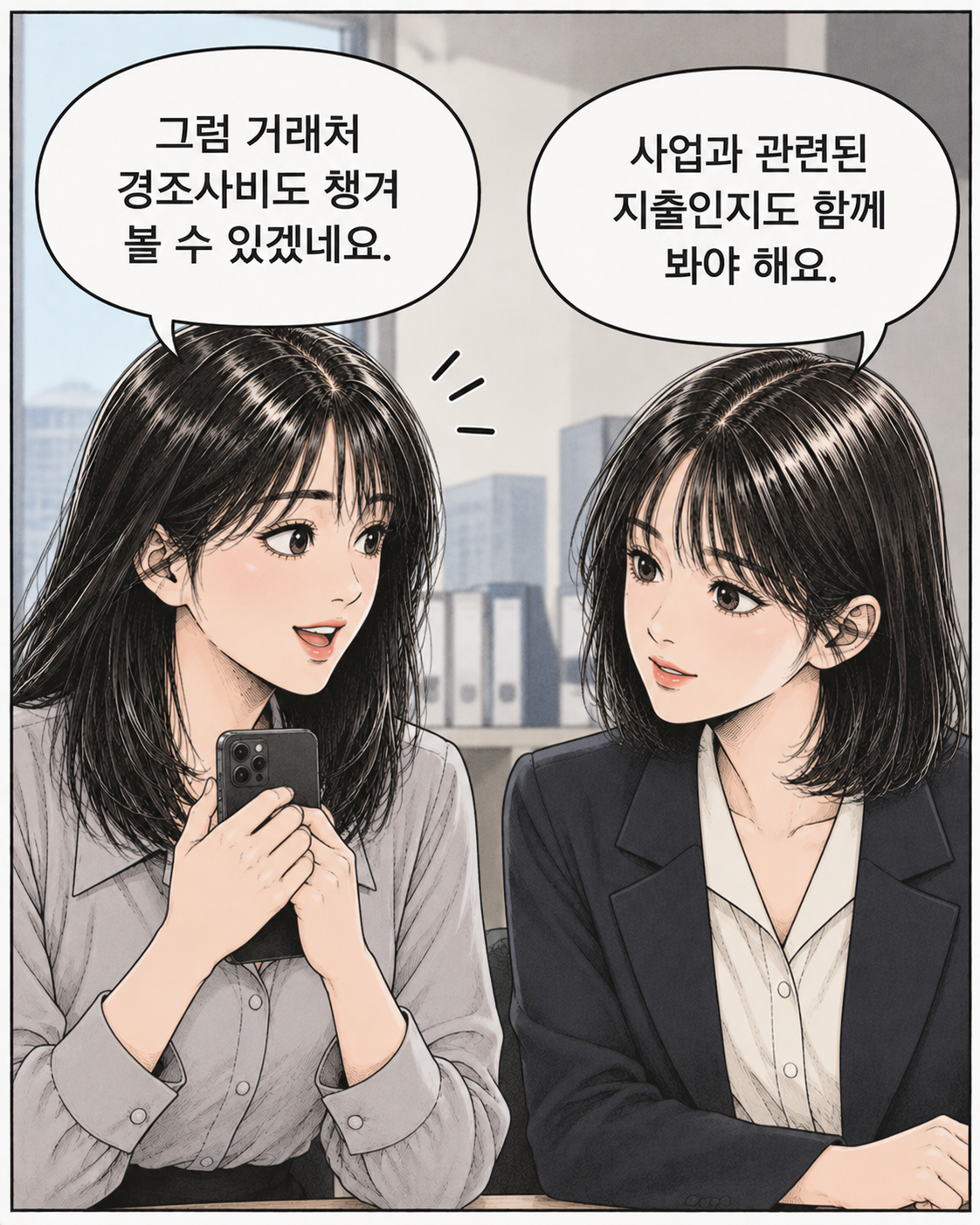 경조사비. 어디까지 비용처리가 될까요? EP1 | 거래처 축의금, 영수증 없어도 경비처리 될까요? - 7컷