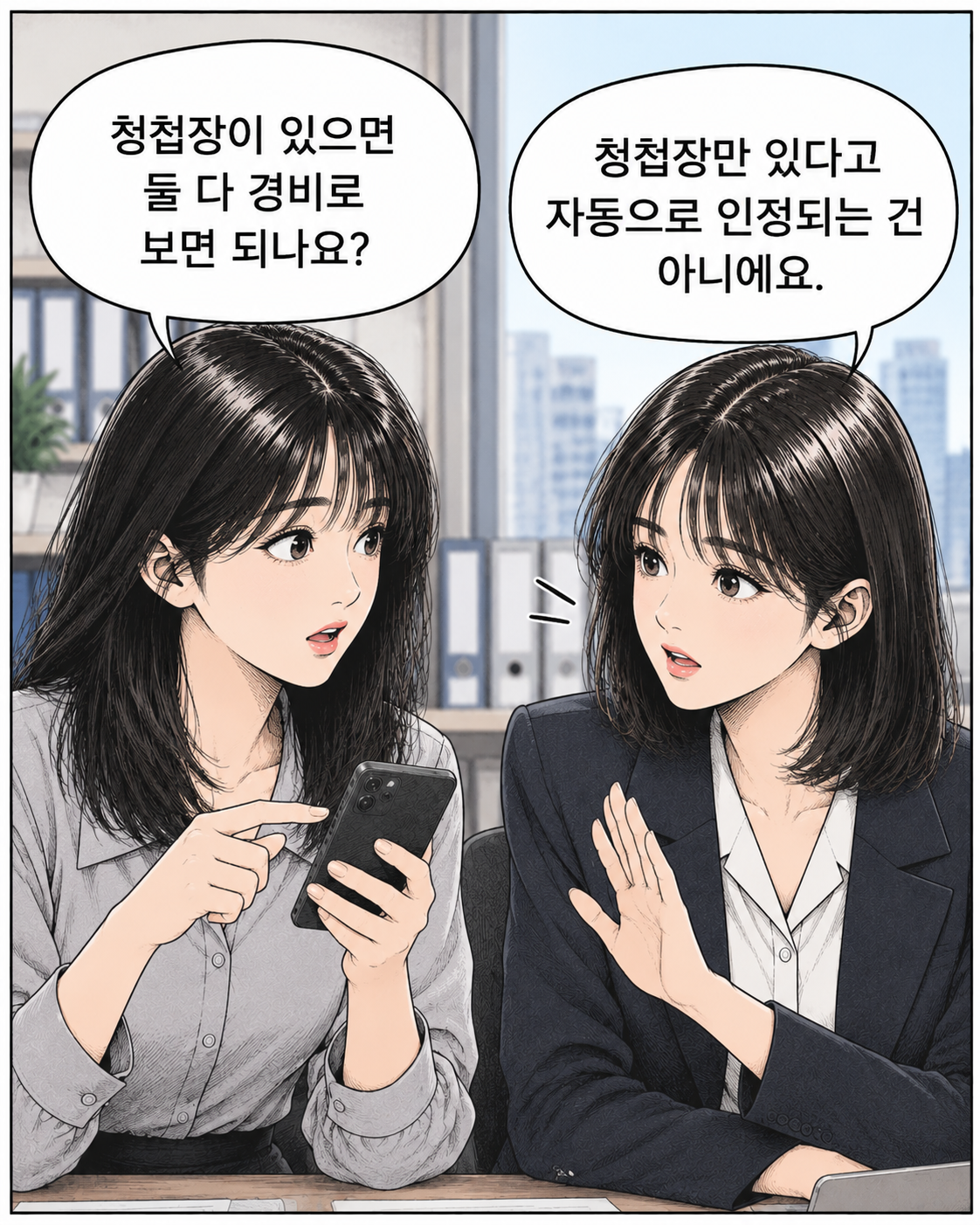 경조사비. 어디까지 비용처리가 될까요? EP2. 청첩장만 있으면 경비처리될까? - 2컷