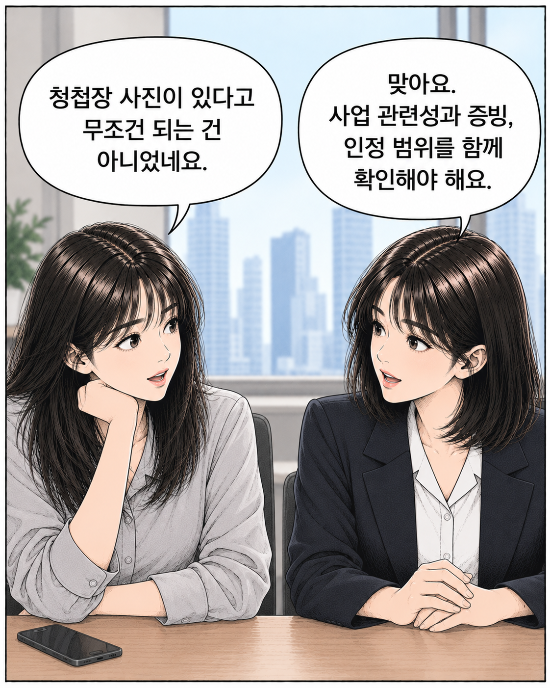 경조사비. 어디까지 비용처리가 될까요? EP2. 청첩장만 있으면 경비처리될까? - 8컷