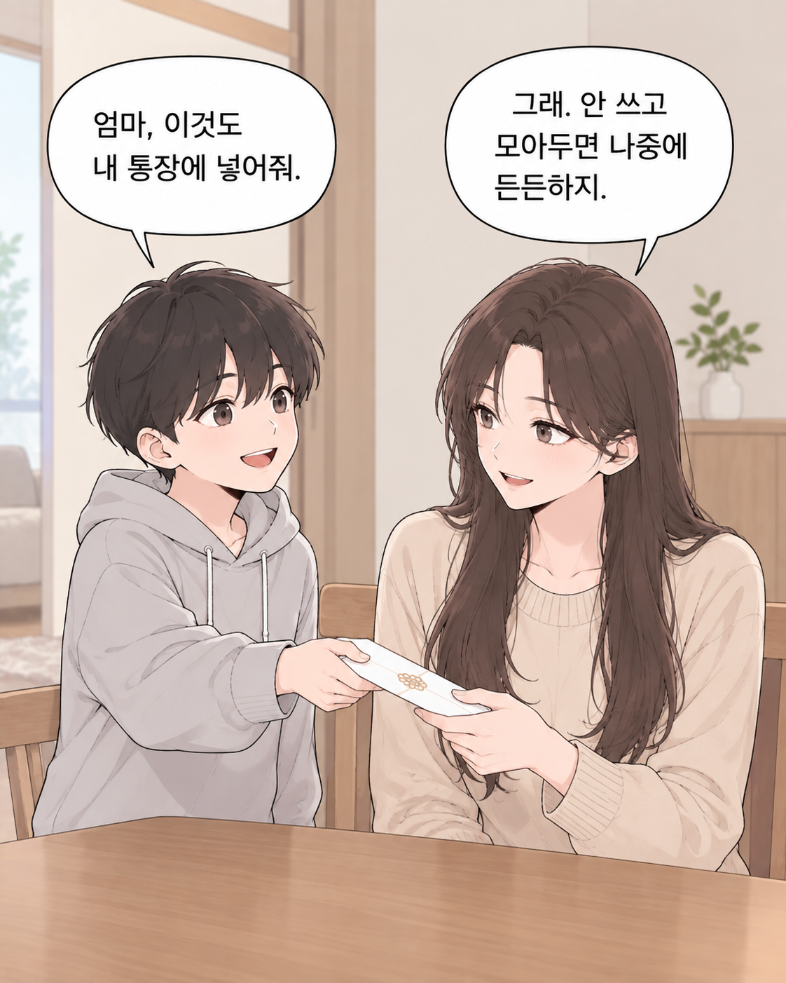 세뱃돈, 증여세가 붙나요? EP1 | 세뱃돈도 증여세 대상이 될 수 있을까? - 2컷