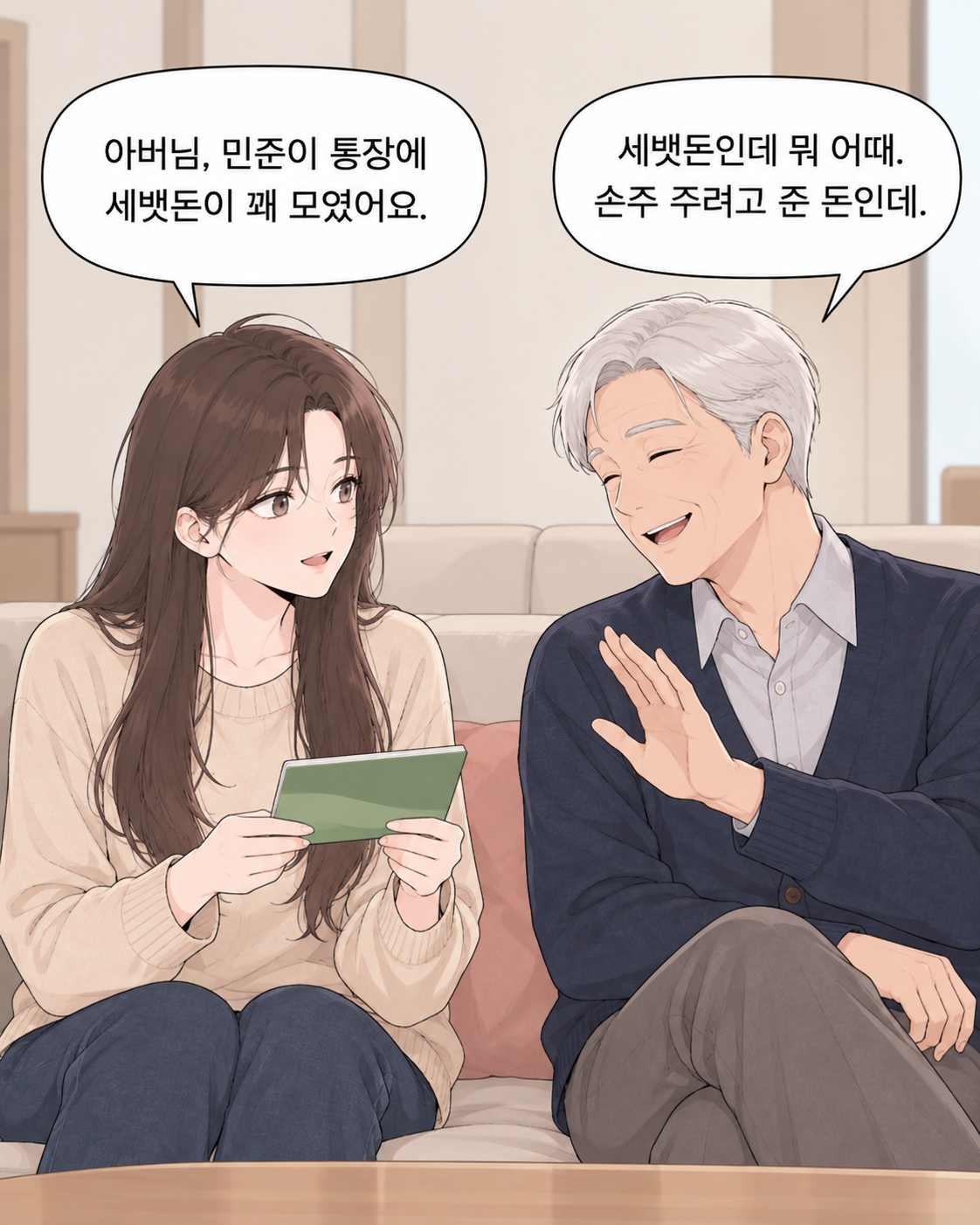 세뱃돈, 증여세가 붙나요? EP1 | 세뱃돈도 증여세 대상이 될 수 있을까? - 4컷