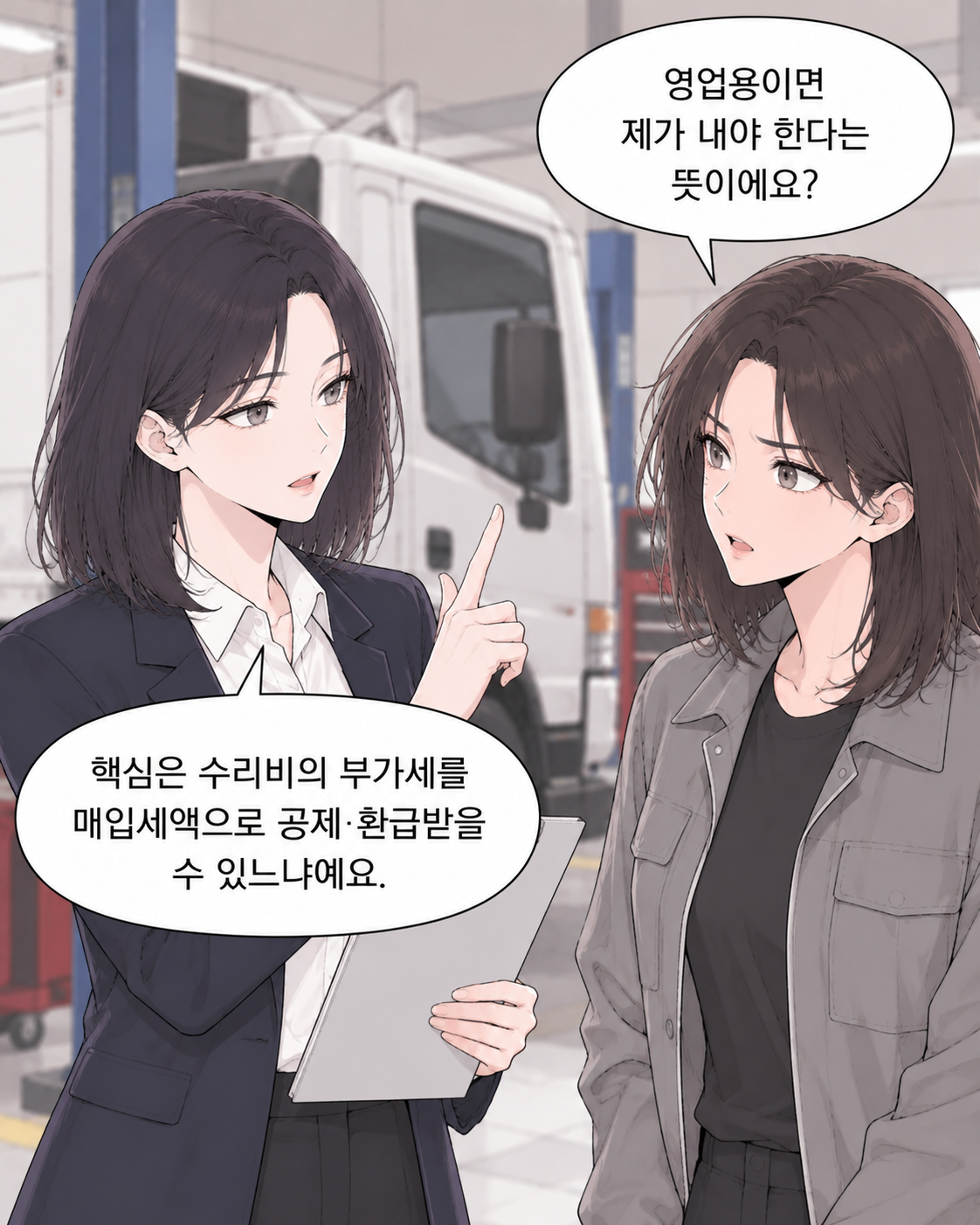 교통사고 피해자인데, 수리비 부가세를 왜 내야 하지? EP1 | 영업용 차량 수리비 부가세를 먼저 내는 이유 - 7컷