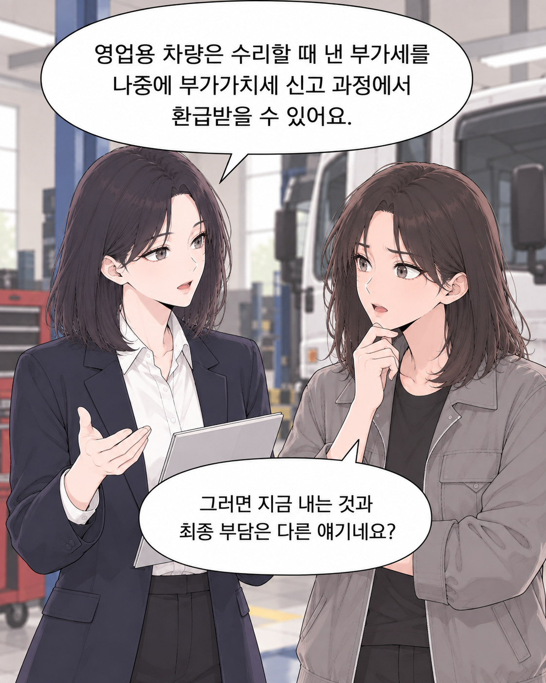 교통사고 피해자인데, 수리비 부가세를 왜 내야 하지? EP1 | 영업용 차량 수리비 부가세를 먼저 내는 이유 - 8컷