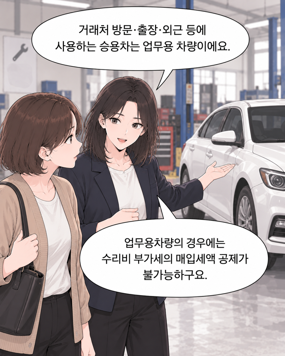 교통사고 피해자인데, 수리비 부가세를 왜 내야 하지? EP2. 같은 사업용 차인데 부가세 처리가 다른 이유 - 5컷