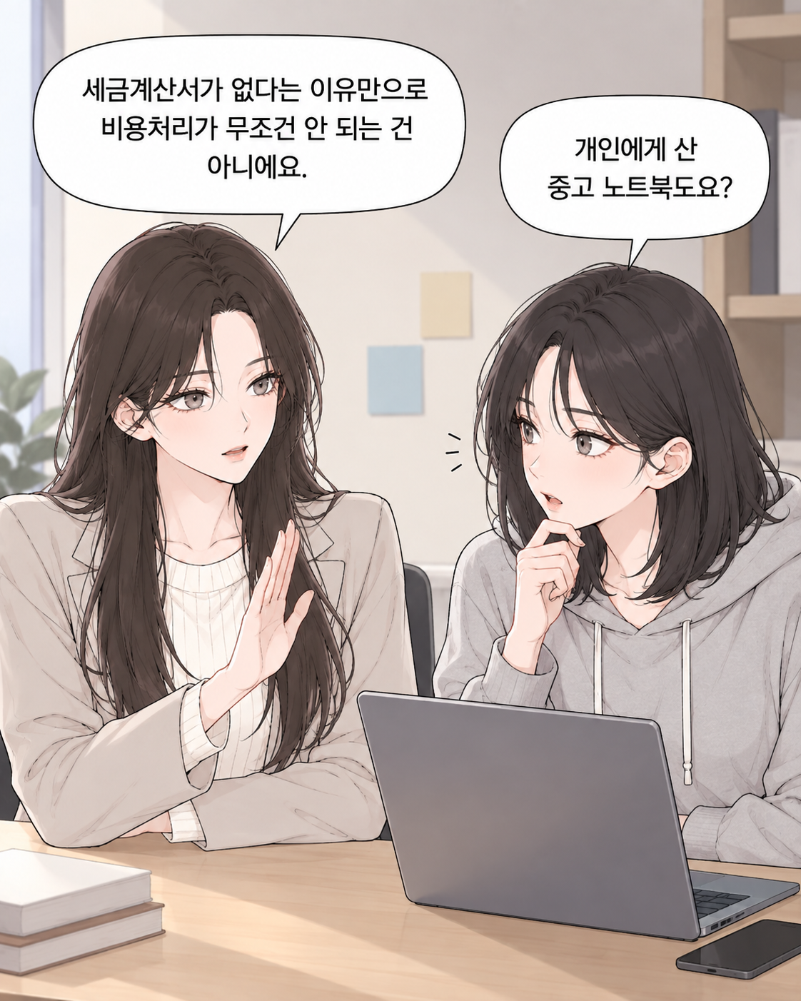 당근으로 산 중고 물품. 비용처리 가능할까? EP1 | 세금계산서 없는 개인 중고매입, 비용처리 가능할까요? - 4컷