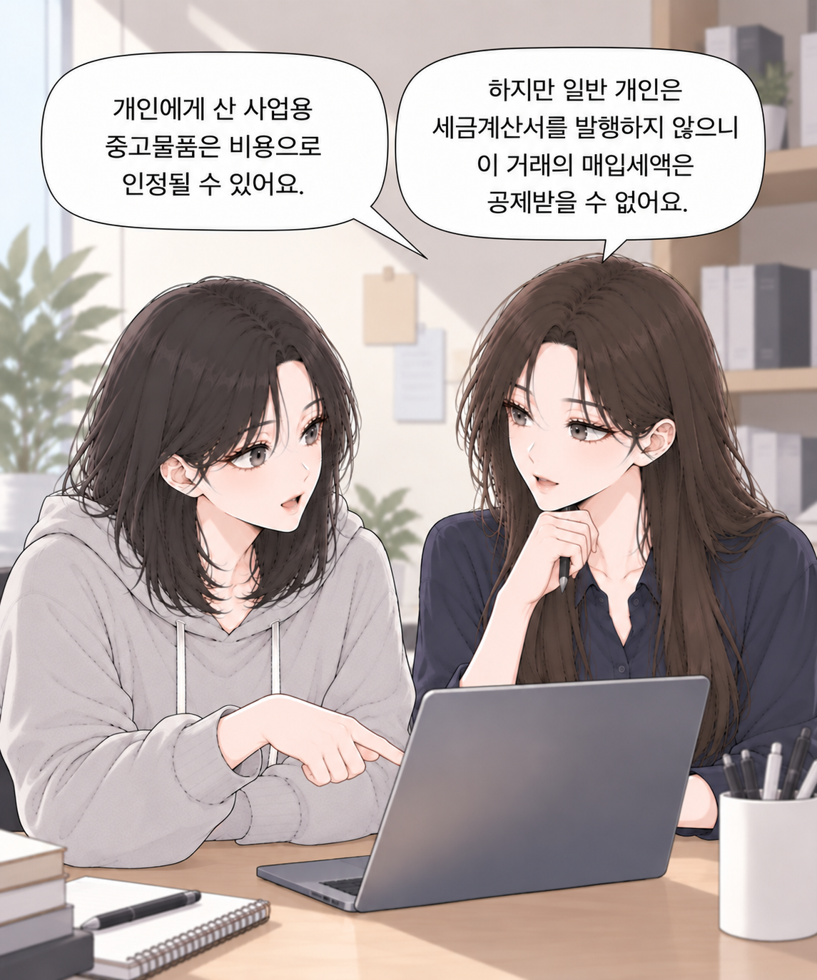 당근으로 산 중고 물품. 비용처리 가능할까? EP2 | 중고매입 비용처리와 부가세 공제 차이 - 4컷