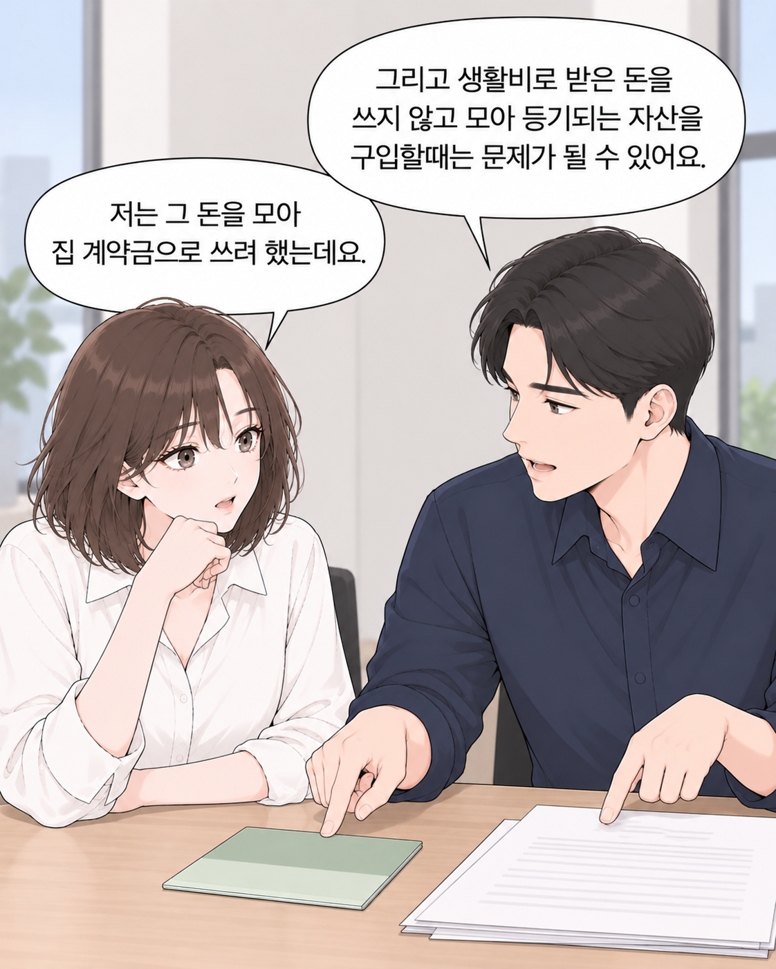 생활비로 받은 돈을 모아 집을 샀는데, 증여세를 내야 한다? EP2 | 생활비 증여세, 실제 사용 목적이 중요한 이유 - 6컷